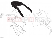 DUCATI 2019 Scrambler 1100 Special REAR MUDGUARD [MOD:SCR11SPE]