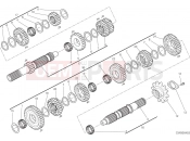 DUCATI 2016 Scrambler Full Throttle GEAR BOX [MOD:SCR800FT]