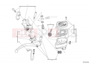DUCATI Diavel 1260 S FRONT BRAKE PUMP [MOD:DVL1260S]