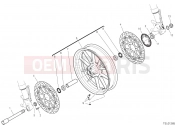 DUCATI Diavel 1260 S FRONT WHEEL [MOD:DVL1260S]