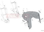 DUCATI 2021 Diavel 1260 FRONT MUDGUARD [MOD:DVL1260]
