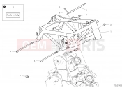 DUCATI 2021 Hypermotard 950 SP FRAME [MOD:HYM950SP;XST:ROK]