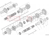 DUCATI 2021 Monster 821 Stealth GEAR BOX [MOD:M821STEA]