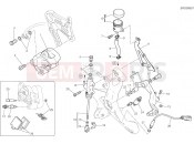 DUCATI 2021 Monster 821 Stealth REAR BRAKE SYSTEM [MOD:M821STEA]