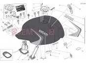 DUCATI 2021 Monster 821 Stealth FUEL TANK [MOD:M821STEA]