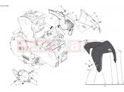 DUCATI 2021 Monster 821 Stealth HALF FAIRING [MOD:M821STEA]