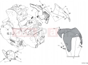 DUCATI Monster 821 HALF FAIRING [MOD:M 821]