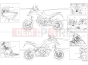 DUCATI Multistrada 950 LABEL, WARNING [MOD:MS950;XST:JAP]