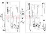 DUCATI Multistrada 950 S FRONT FORK [MOD:MS950S]