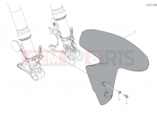 DUCATI 2021 Panigale V4 S FRONT MUDGUARD [MOD:PANV4 S]