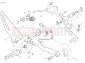 DUCATI Panigale V4 FOOTRESTS, RIGHT [MOD:PANV4]