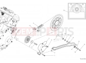 DUCATI Streetfighter V4 FRONT SPROCKET - CHAIN [MOD:SFV4]