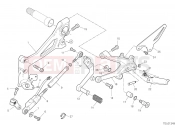 DUCATI Streetfighter V4 FOOTRESTS, LEFT [MOD:SFV4]