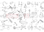 DUCATI 2021 Supersport 950 WORKSHOP SERVICE TOOLS (ENGINE) [MOD:SS 950]