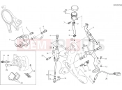 DUCATI 2021 Supersport 950 REAR BRAKE SYSTEM [MOD:SS 950]