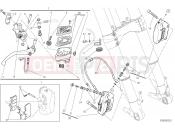 DUCATI 2021 XDiavel Dark FRONT BRAKE SYSTEM [MOD:XDVLDARK]