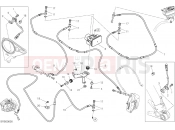 DUCATI 2021 XDiavel Dark BRAKING SYSTEM ABS [MOD:XDVLDARK]