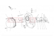 DUCATI Hypermotard 1100 Clutch-side crankcase cover