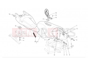 DUCATI Multistrada 620 Fuel tank