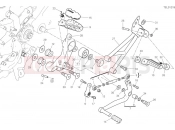 DUCATI Hypermotard 950 Footrests, Left