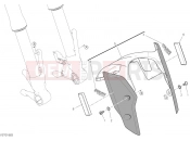 DUCATI Hypermotard 950 Front Mudguard