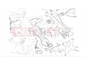 Number plate holder - Ducati Streetfighter 848 2012