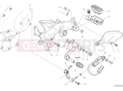 Footrests Left - Ducati Multistrada V4 S 2021