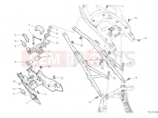 Rear Frame Comp. - Ducati Multistrada V4 S 2021