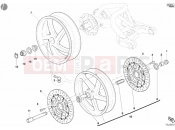 DUCATI 2004 Monster S4R WHEELS » FRONT WHEEL