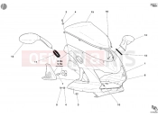 DUCATI 2004 Sporttouring ST3 COWLING » PLASTICS
