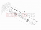Driven pulley - Piaggio Beverly 300 IE ABS 2020