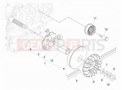 Driving pulley - Piaggio Beverly 300 IE ABS 2020