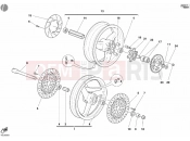 DUCATI 2004 Sporttouring ST3 WHEELS » FRONT WHEEL