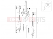 PIAGGIO Beverly 300 IE ABS (APAC) Fork's components (Mingxing)
