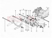 PIAGGIO Beverly 300 IE ABS (APAC) Swinging arm