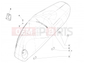 PIAGGIO Beverly 300 IE ABS (APAC) Saddle/seats