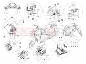 Main cable harness - Piaggio Beverly 350 IE ABS 2021