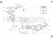 DUCATI 2004 Sporttouring ST3 CYLINDER - PISTON » ENGINE CASE