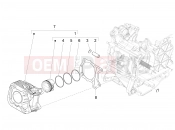 PIAGGIO Liberty 150 Cylinder-piston-wrist pin unit