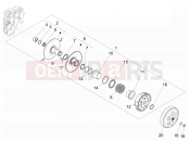 PIAGGIO Liberty 150 Driven pulley