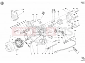 DUCATI 2004 Sporttouring ST3 GENERATOR COVER - WATER PUMP » COOLING SYSTEM