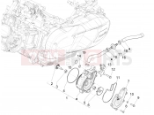 Cooler pump - Piaggio Medley 150 ie ABS (E4) (RP8MB0200) 2021