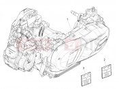 Engine, assembly - Piaggio Medley 150 ie ABS (E4) (RP8MB0200) 2021