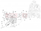 Cylinder head unit - Valve - Piaggio Medley 150 ie ABS (E5) (APAC) 2021