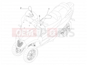 PIAGGIO MP3 350  Maxi Sport Driving mirror/s