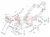 PIAGGIO MP3 350  Maxi Sport Frame/bodywork