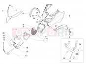 PIAGGIO MP3 350  Maxi Sport Front shield