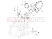 PIAGGIO MP3 400 Throttle body - Injector - Induction joint