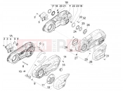 Crankcase cover - Crankcase cooling - Piaggio MP3 500 MAXI Sport ABS 2019