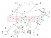 Control pedals - Levers - Piaggio MP3 500 MAXI Sport ABS 2020